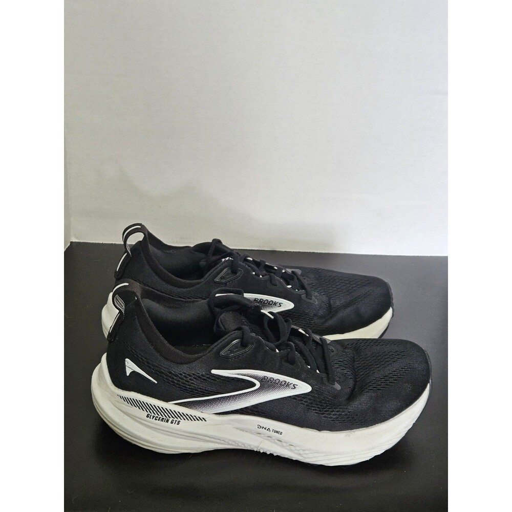 Size 10 - Brooks Glycerin GTS 22 Black Grey White